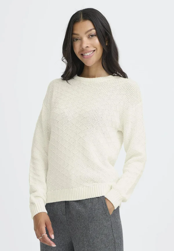 Strickpullover - marshmallow