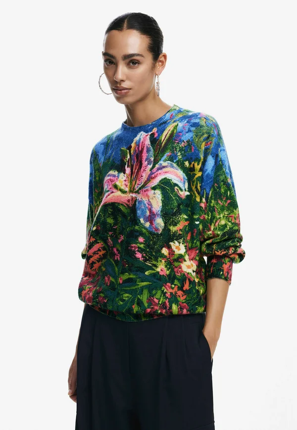 Strickpullover - material finishes