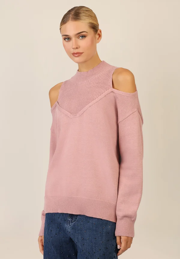Strickpullover - mauve