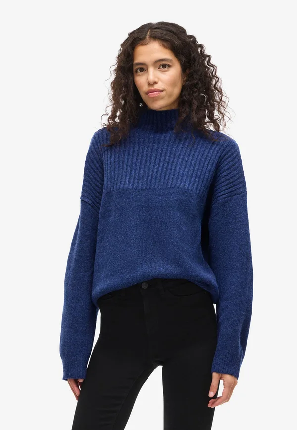 Strickpullover - mazarine blue