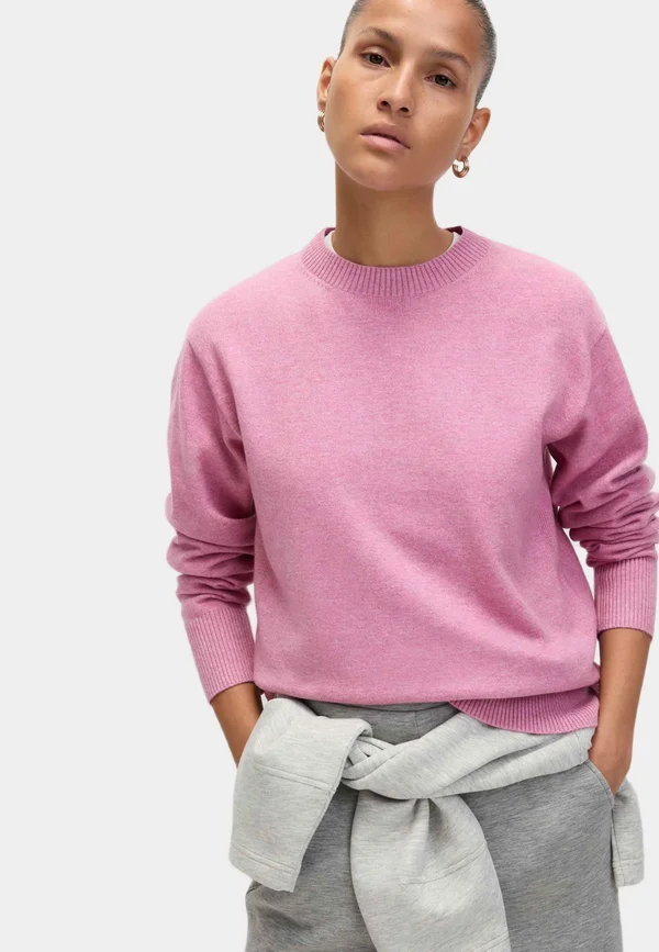 Strickpullover - medium pink