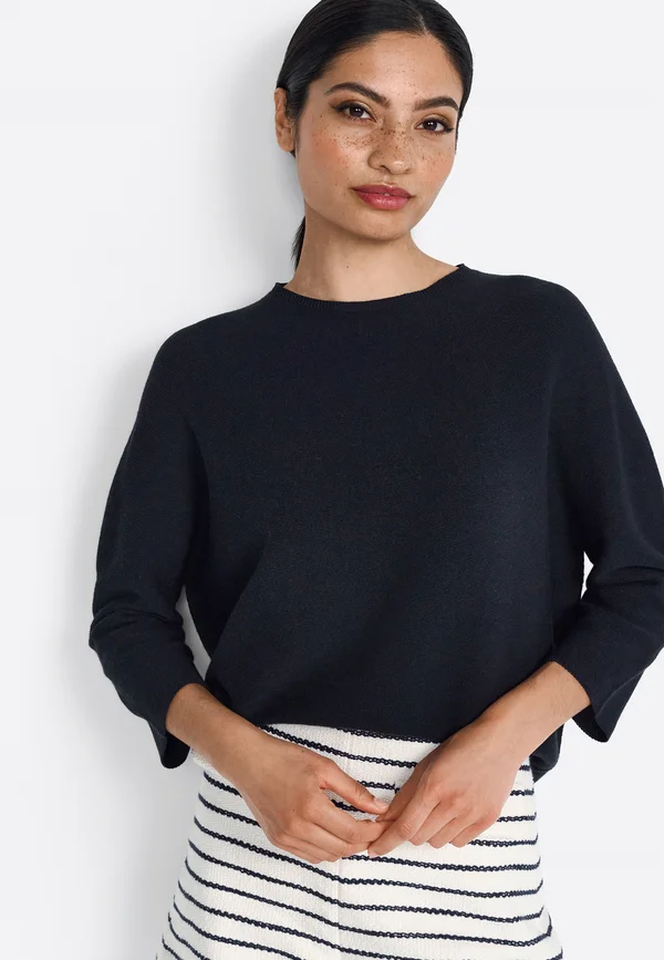 Strickpullover - midnight blue