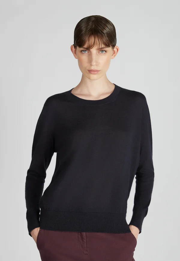 Strickpullover - midnight blue