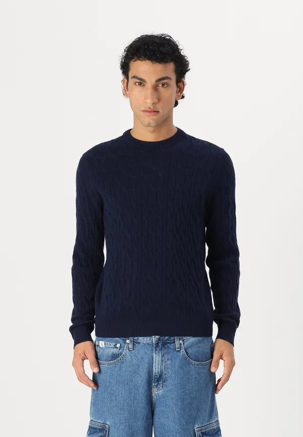 Strickpullover - midnight blue