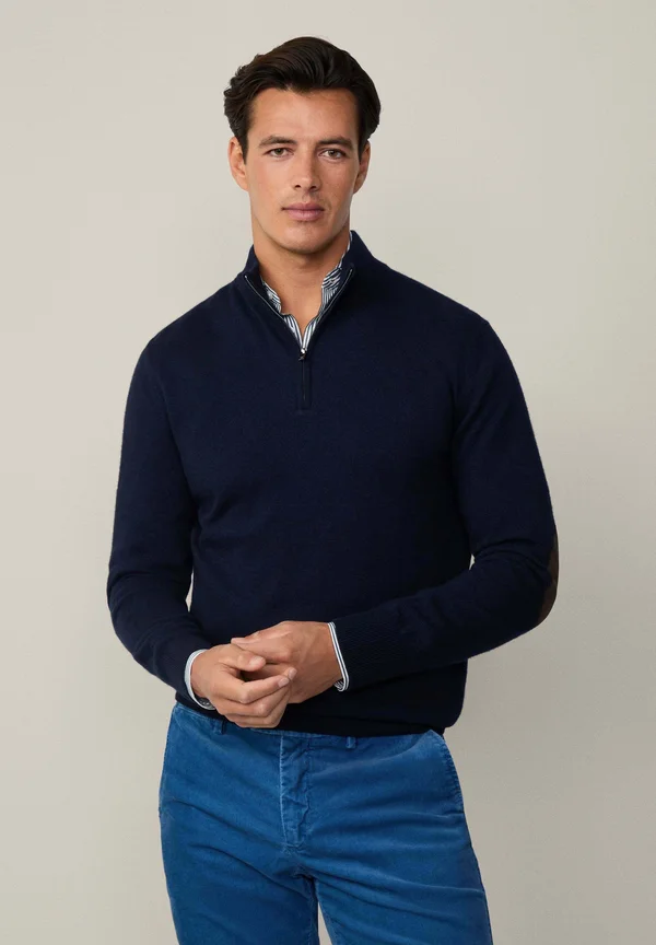 Strickpullover - midnight blue