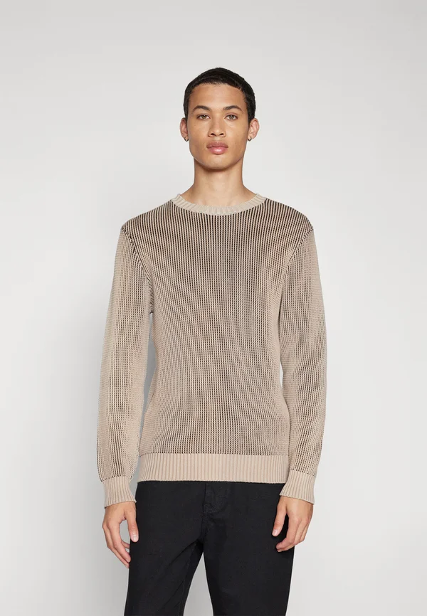 Strickpullover - moon grey