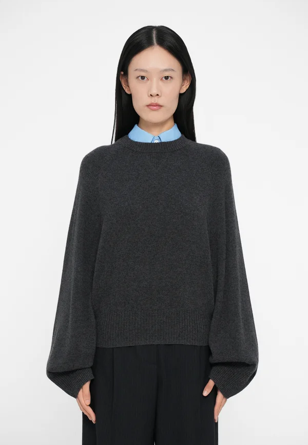 Strickpullover - moonless night melange