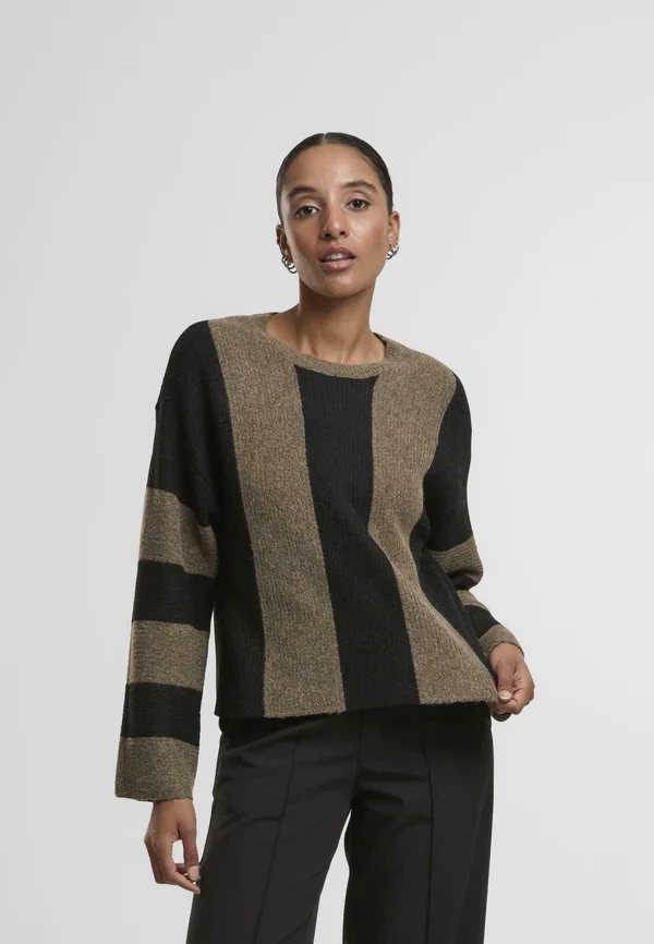 Strickpullover - morel