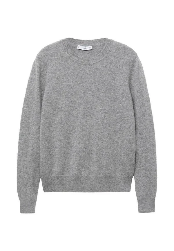 Strickpullover - mottled grey
