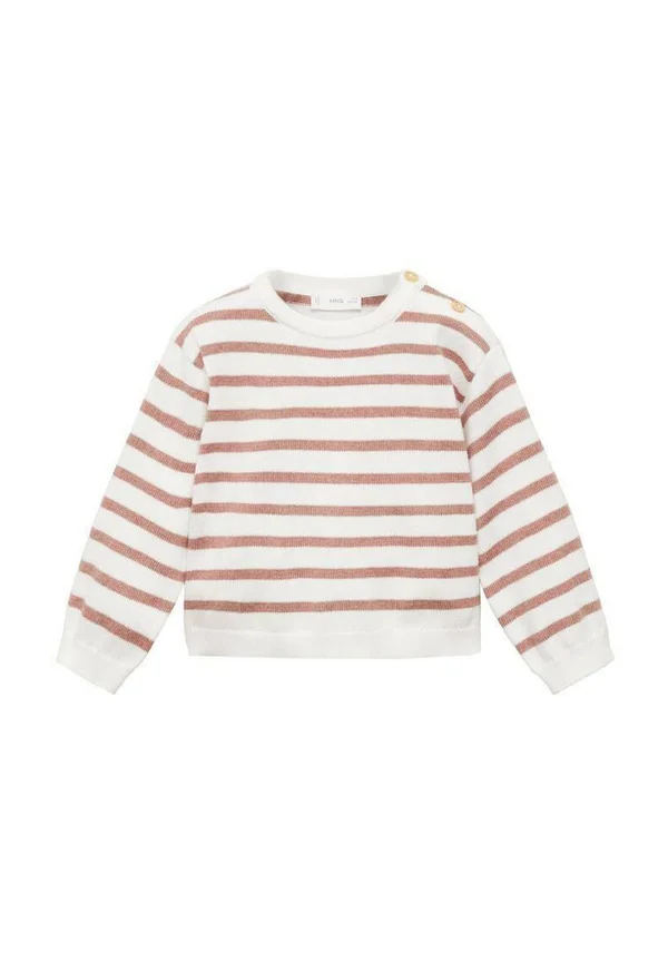 Strickpullover - mottled light pink