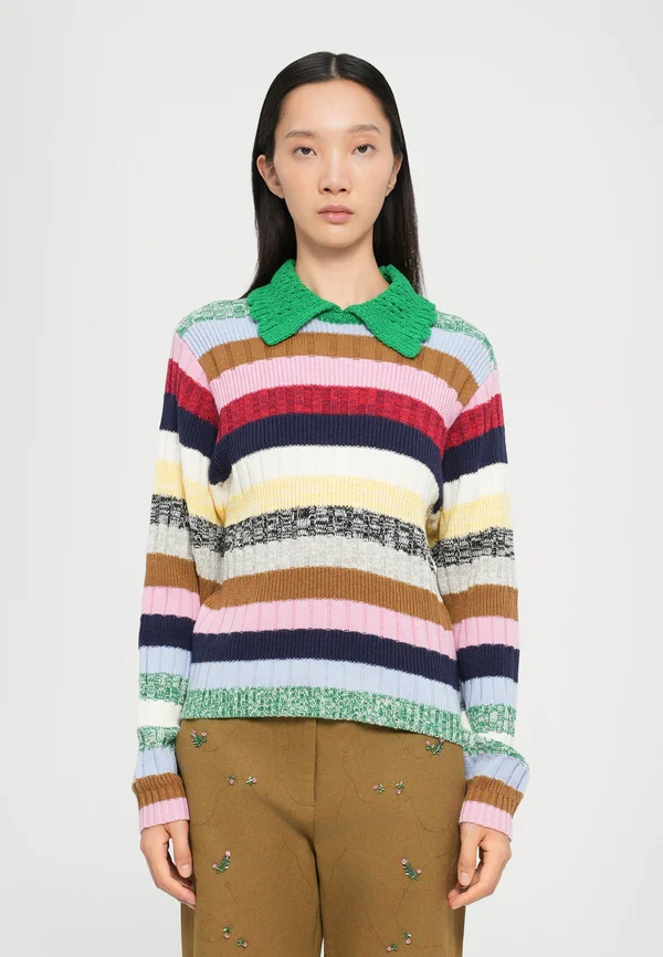 Strickpullover - multi-coloured
