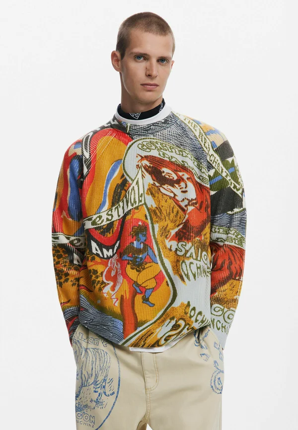 Strickpullover - multi coloured