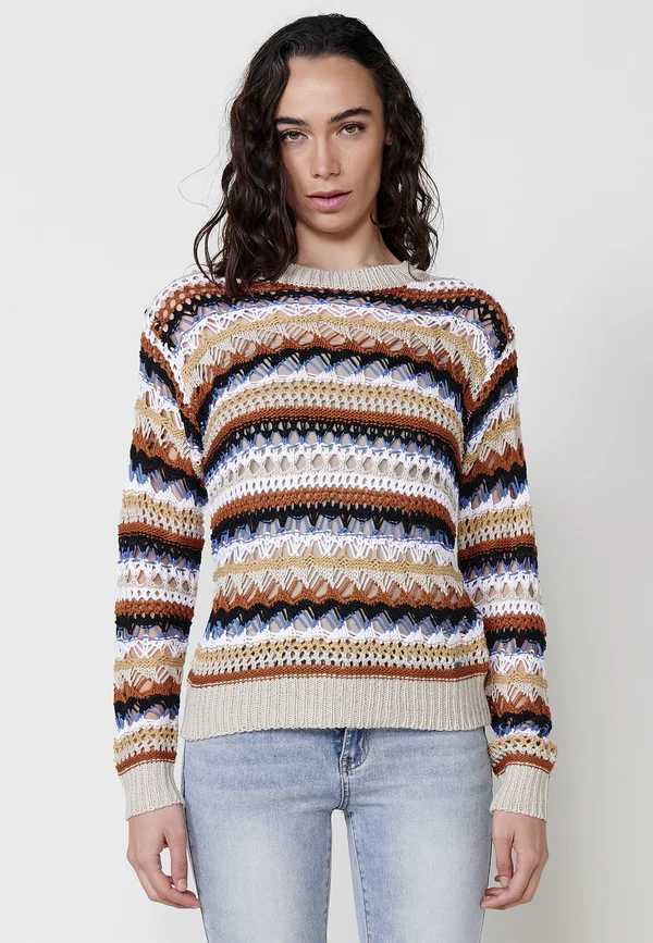 Strickpullover - multicolor   multicoloured