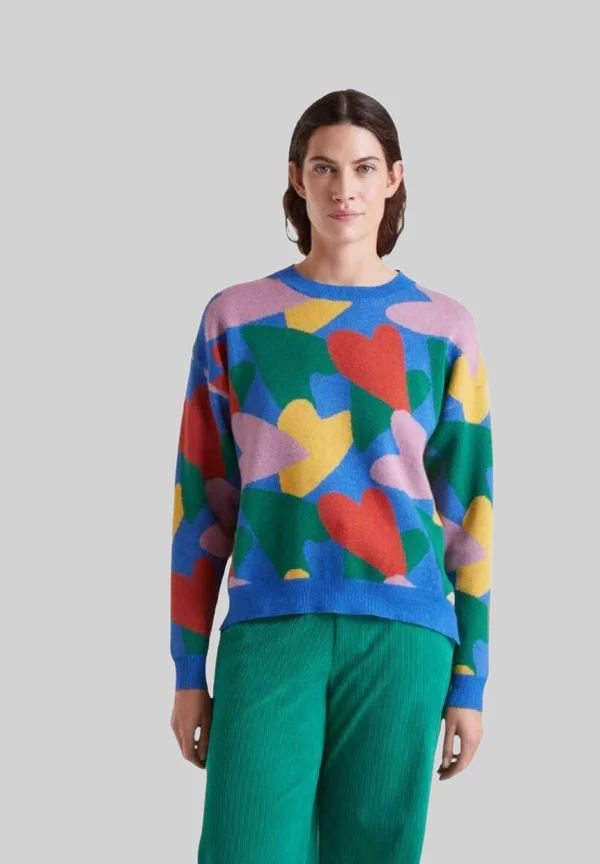 Strickpullover - multicolore