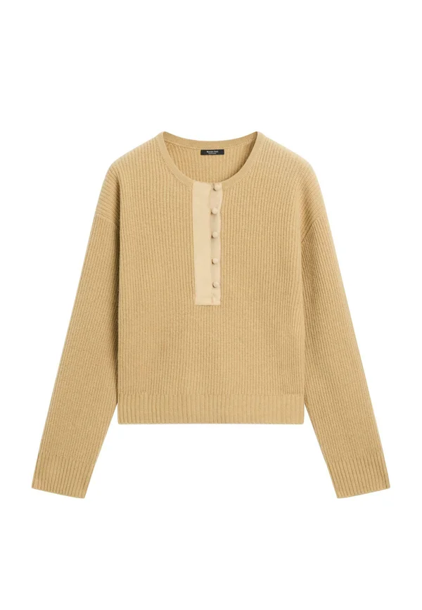 Strickpullover - mustard yellow