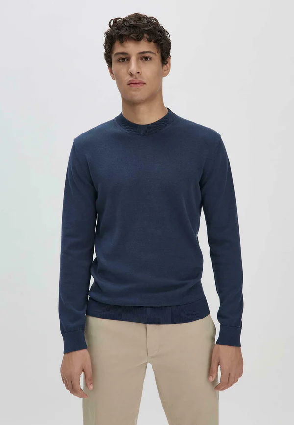 Strickpullover - nachtblau