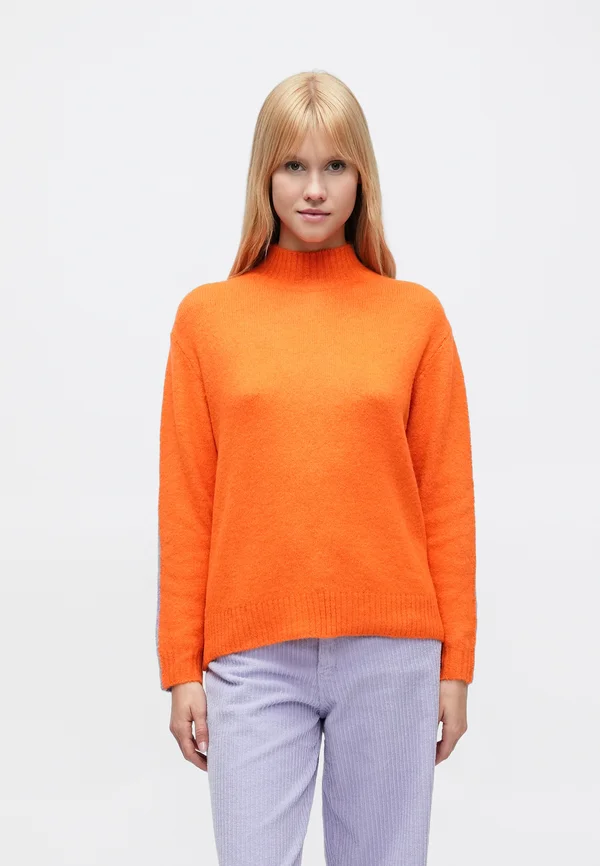 Strickpullover - naranja