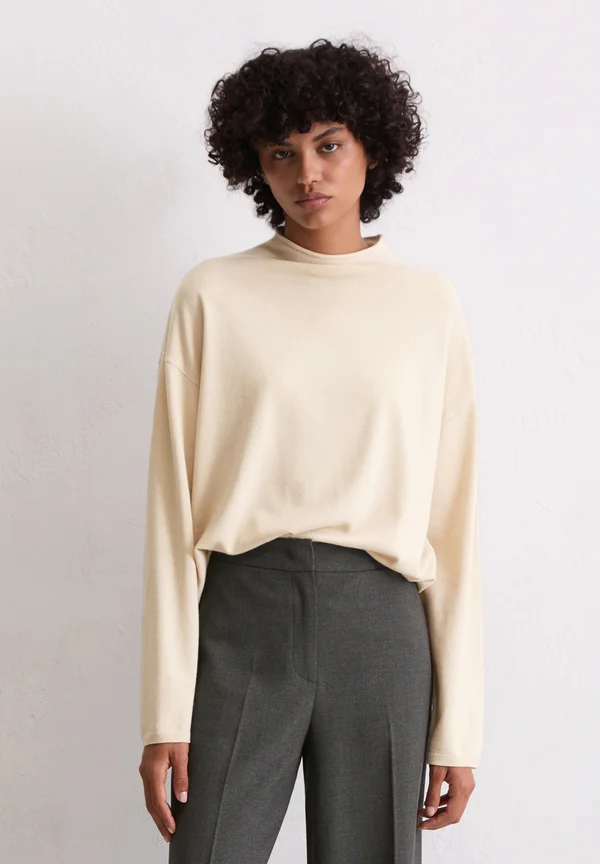 Strickpullover - natural stone