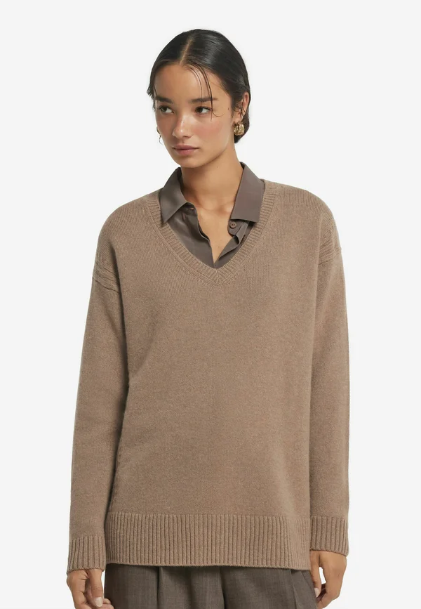 Strickpullover - natural