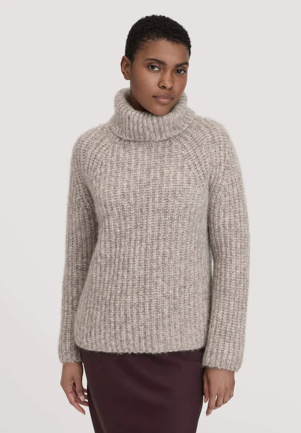 Strickpullover - naturgrau