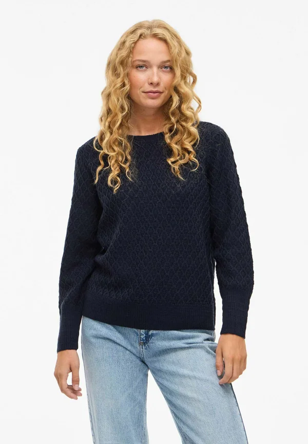 Strickpullover - navy blazer