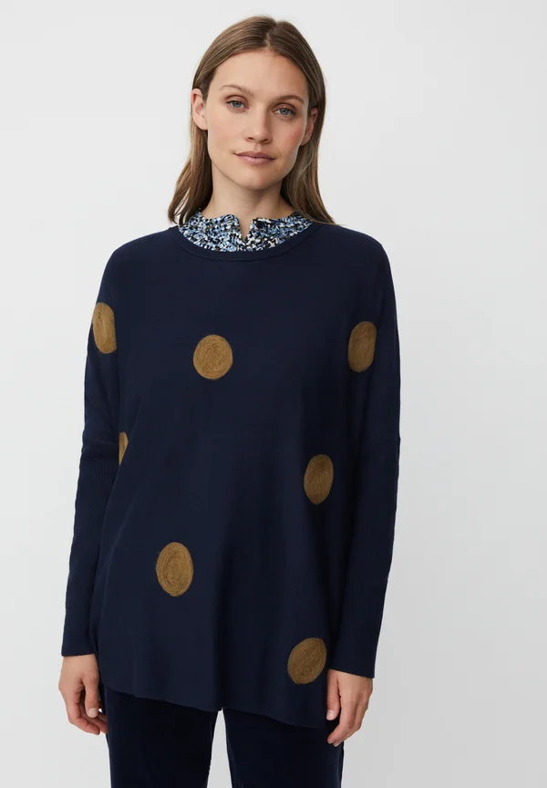 Strickpullover - navy blazer