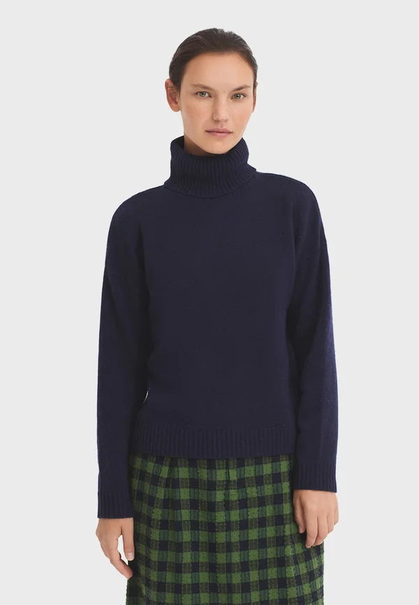 Strickpullover - navy blue