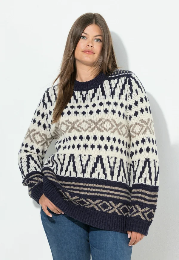 Strickpullover - navy blue