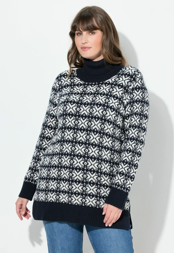 Strickpullover - navy blue