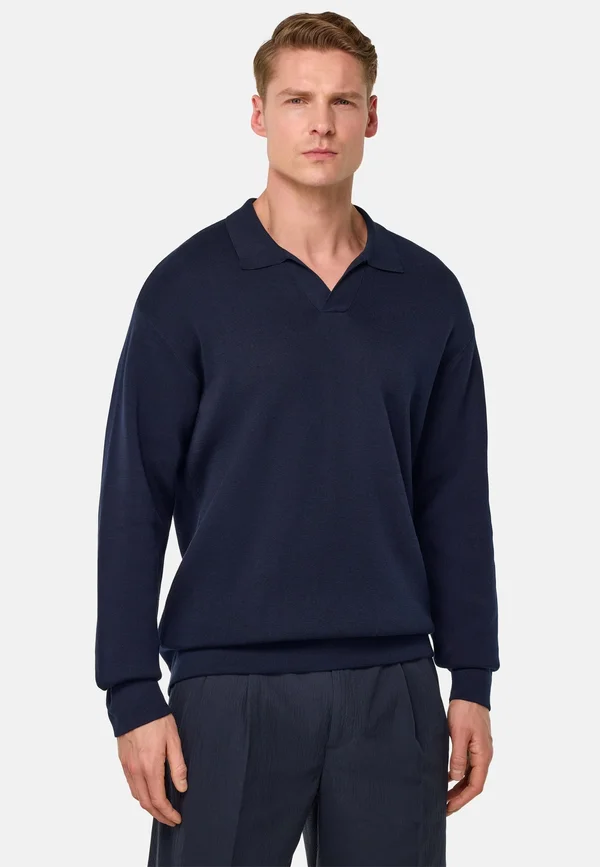 Strickpullover - navy blue