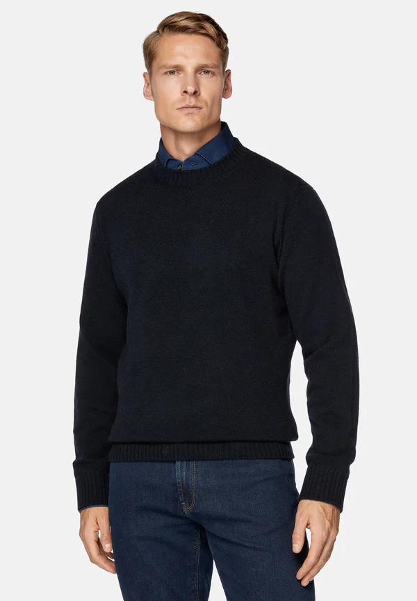 Strickpullover - navy blue
