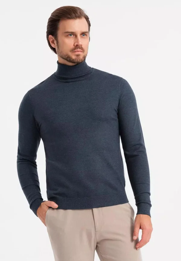 Strickpullover - navy blue