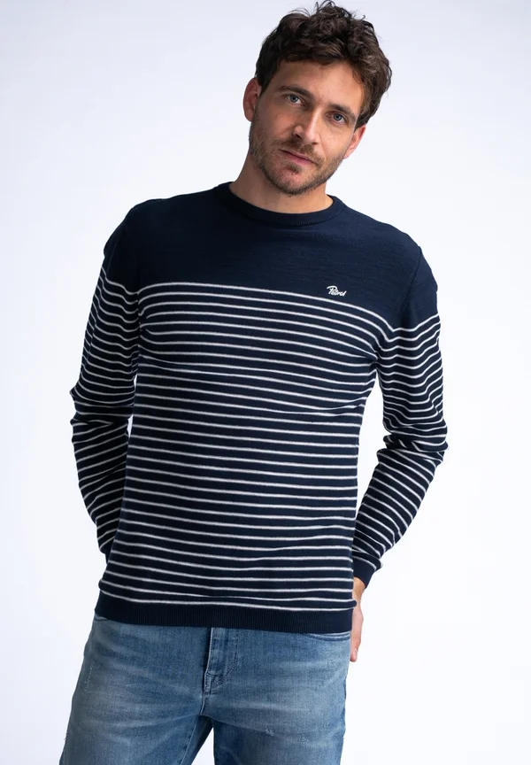 Strickpullover - navy blue