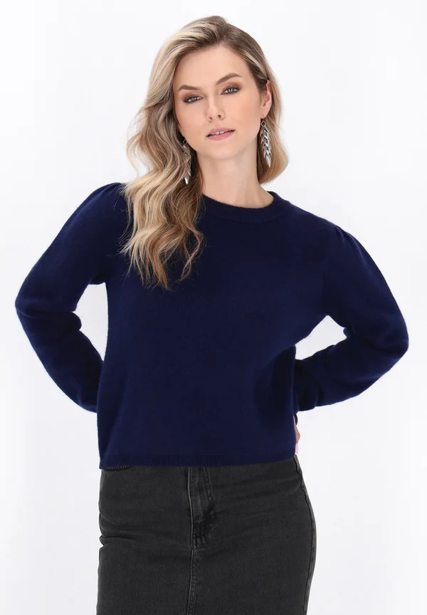 Strickpullover - navy