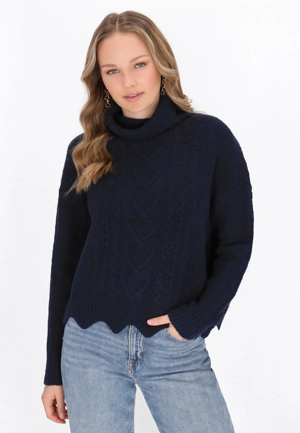 Strickpullover - navy