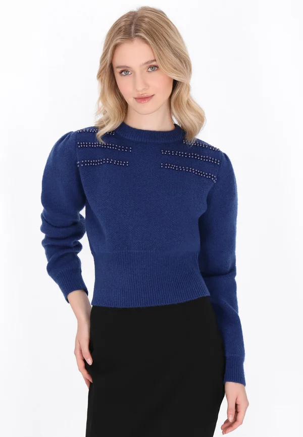 Strickpullover - navy
