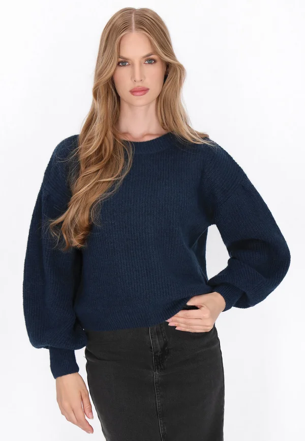 Strickpullover - navy