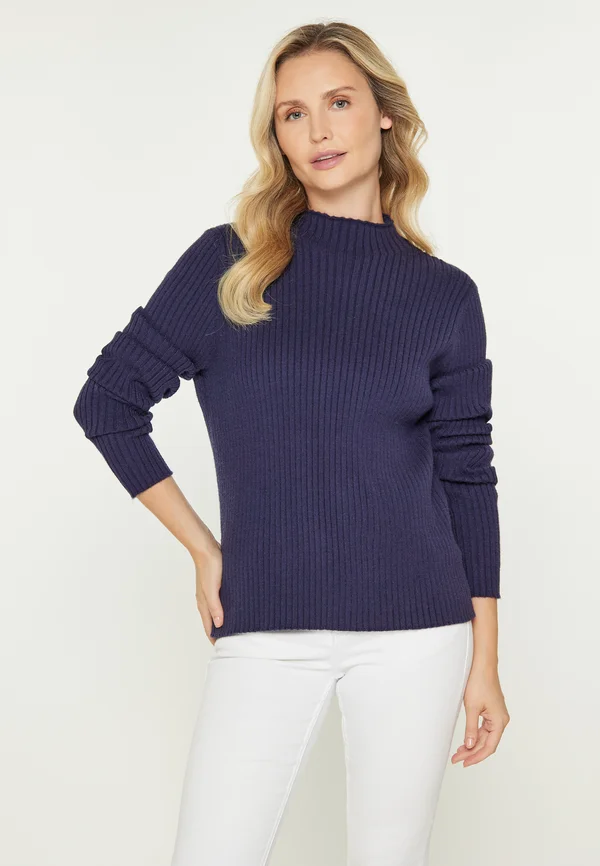 Strickpullover - navy