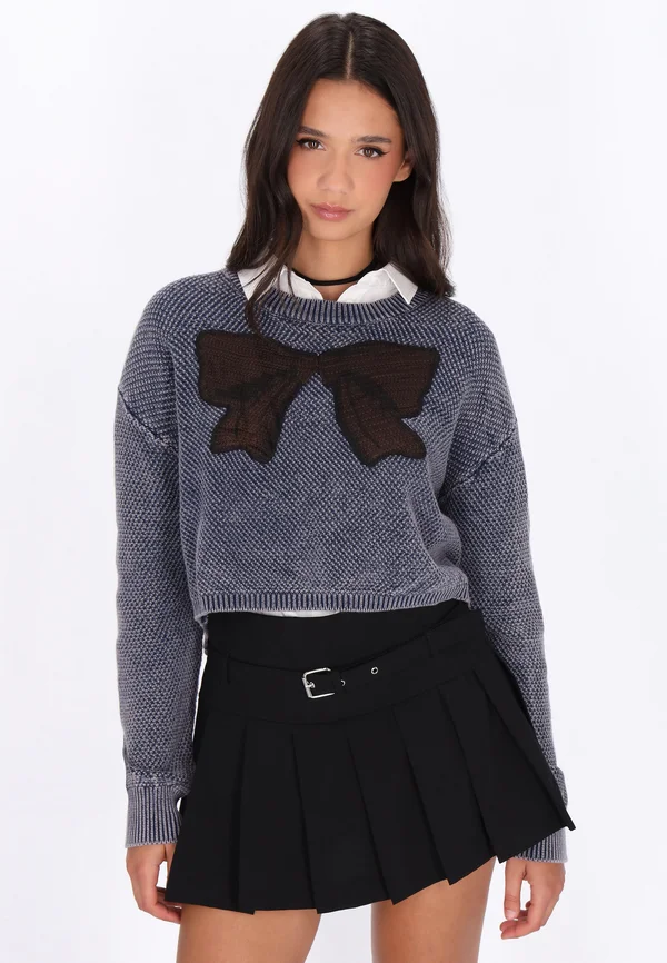 Strickpullover - navy