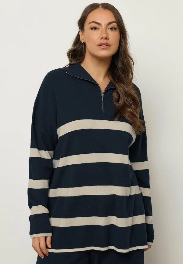 Strickpullover - navy