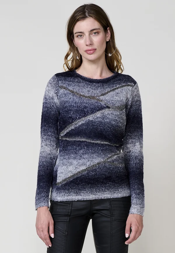 Strickpullover - navy