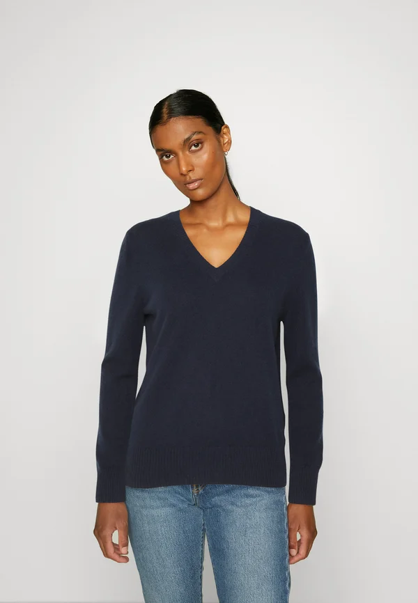 Strickpullover - navy