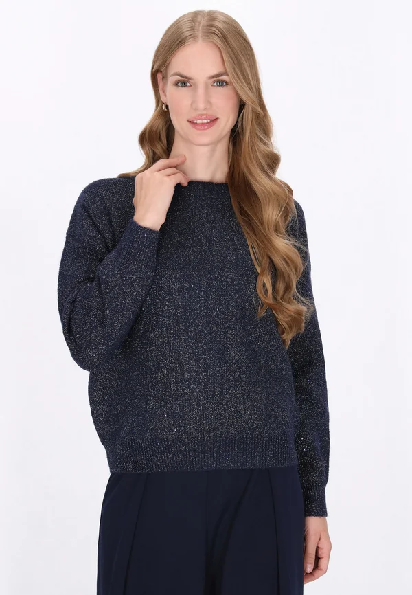 Strickpullover - navy