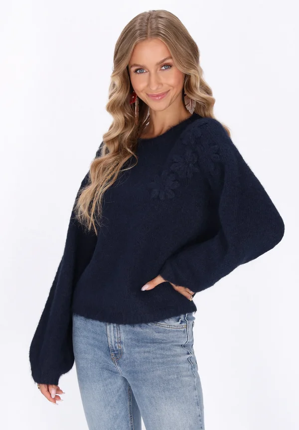 Strickpullover - navy