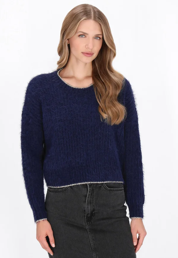Strickpullover - navy