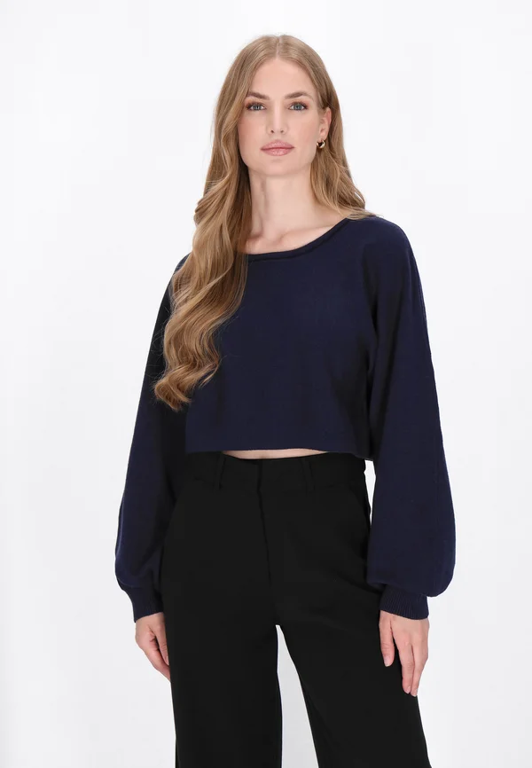 Strickpullover - navy