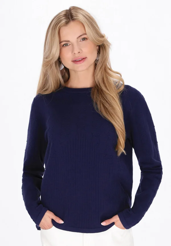 Strickpullover - navy