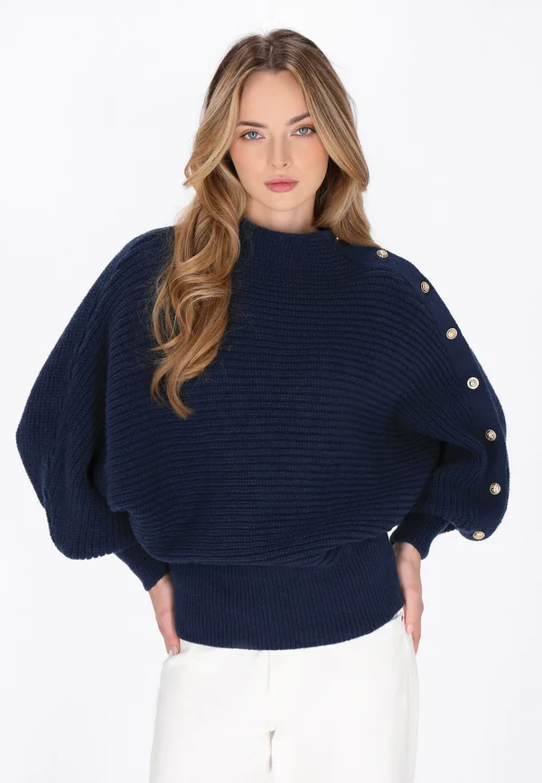 Strickpullover - navy