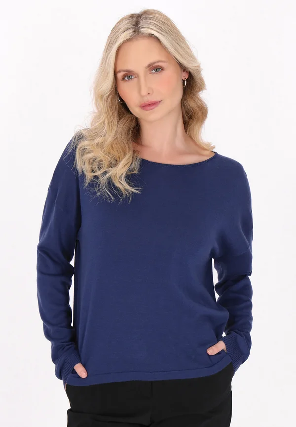 Strickpullover - navy