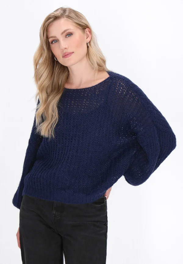 Strickpullover - navy